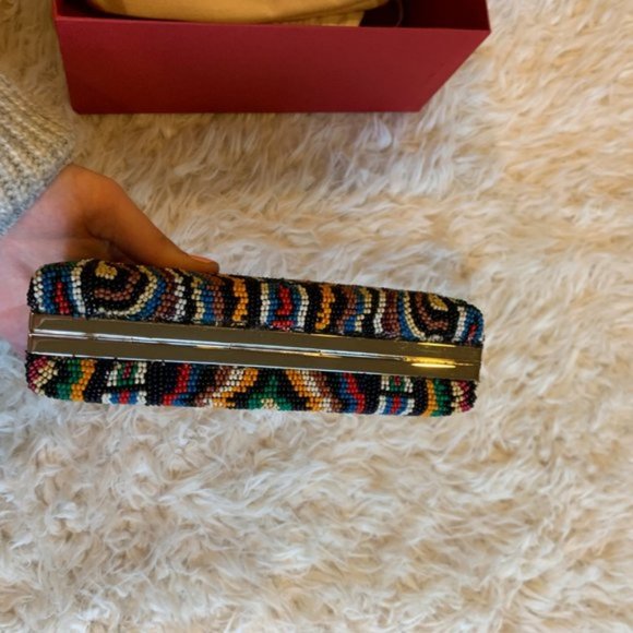 ❌SOLD❌Valentino Garavani Beaded Napa Leather - Picture 8 of 8